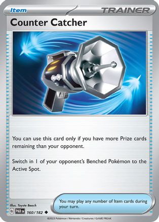 Counter Catcher 160 - SV04 Paradox Rift - Premium Pokemon Single from Nintendo - Just $0.35! Shop now at Game Crave Tournament Store