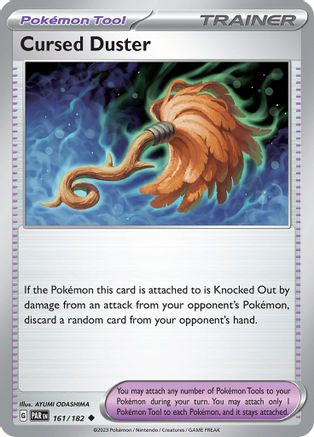Cursed Duster 161 - SV04 Paradox Rift - Premium Pokemon Single from Nintendo - Just $0.08! Shop now at Game Crave Tournament Store