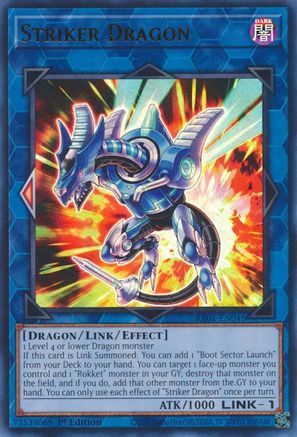 Striker Dragon (UR) (RA01-EN046) - 25th Anniversary Rarity Collection 1st Edition - Premium Yugioh Single from Konami - Just $0.25! Shop now at Game Crave Tournament Store