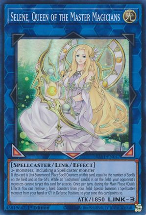 Selene, Queen of the Master Magicians (RA01-EN047) - 25th Anniversary Rarity Collection 1st Edition - Premium Yugioh Single from Konami - Just $0.26! Shop now at Game Crave Tournament Store