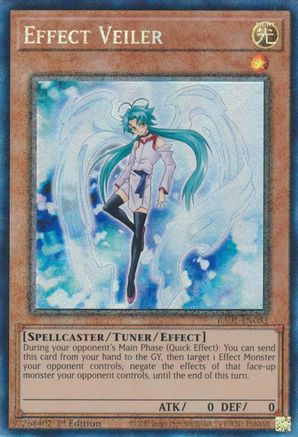 Effect Veiler (PCR) (RA01-EN003) - 25th Anniversary Rarity Collection 1st Edition - Premium Yugioh Single from Konami - Just $10.80! Shop now at Game Crave Tournament Store