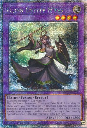 Elder Entity N'tss (Quarter Century Secret Rare) (RA01-EN026) - 25th Anniversary Rarity Collection 1st Edition - Premium Yugioh Single from Konami - Just $7.43! Shop now at Game Crave Tournament Store
