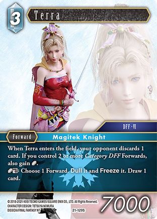 Terra (BEYOND DESTINY) Foil - Premium Final Fantasy Single from Beyond Destiny - Just $2.65! Shop now at Game Crave Tournament Store