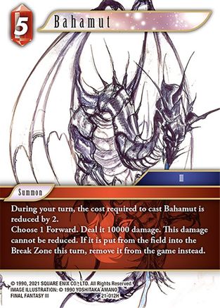 Bahamut (BEYOND DESTINY) - Premium Final Fantasy Single from Beyond Destiny - Just $0.65! Shop now at Game Crave Tournament Store