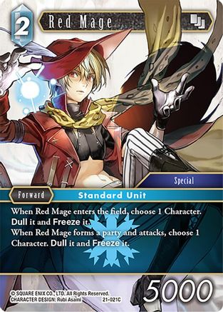 Red Mage (BEYOND DESTINY) Foil - Premium Final Fantasy Single from Beyond Destiny - Just $0.62! Shop now at Game Crave Tournament Store