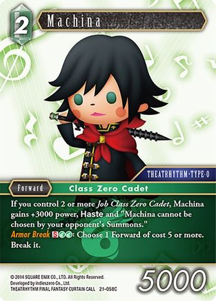 Machina (BEYOND DESTINY) Foil - Premium Final Fantasy Single from Beyond Destiny - Just $0.38! Shop now at Game Crave Tournament Store