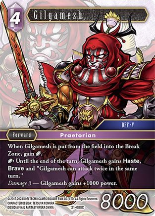 Gilgamesh (BEYOND DESTINY) Foil - Premium Final Fantasy Single from Beyond Destiny - Just $0.32! Shop now at Game Crave Tournament Store