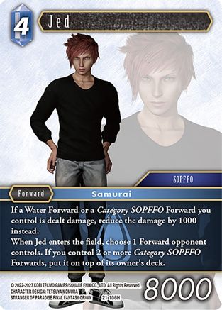 Jed (BEYOND DESTINY) - Premium Final Fantasy Single from Beyond Destiny - Just $0.26! Shop now at Game Crave Tournament Store