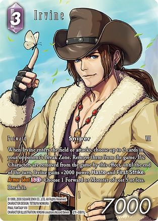 Irvine (Full Art) (BEYOND DESTINY) Foil - Premium Final Fantasy Single from Beyond Destiny - Just $40.80! Shop now at Game Crave Tournament Store