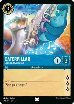 Caterpillar - Calm and Collected (141/204) - Rise of the Floodborn - Premium Lorcana Single from Rise of the Floodborn - Just $0.08! Shop now at Game Crave Tournament Store