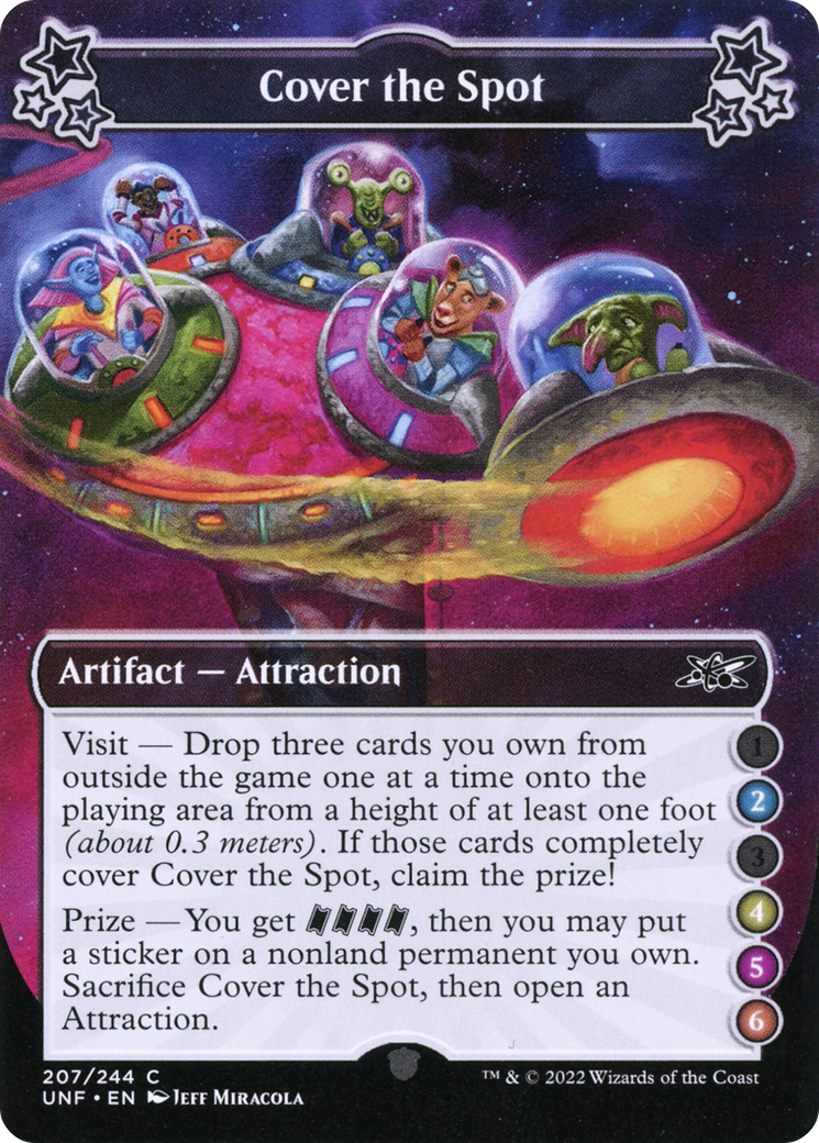 Cover the Spot (UNF-207C) - Unfinity - Premium MTG Single from Wizards of the Coast - Just $0.25! Shop now at Game Crave Tournament Store