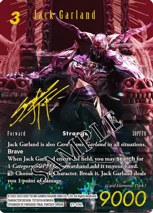 Jack Garland (Special Edition) (BEYOND DESTINY) Foil - Premium Final Fantasy Single from Beyond Destiny - Just $354.79! Shop now at Game Crave Tournament Store