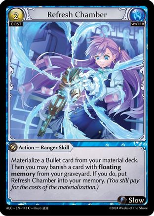 Refresh Chamber (ALCHEMICAL REVOLUTION) - Premium Grand Archive Single from Alchemical Revolution - Just $0.25! Shop now at Game Crave Tournament Store