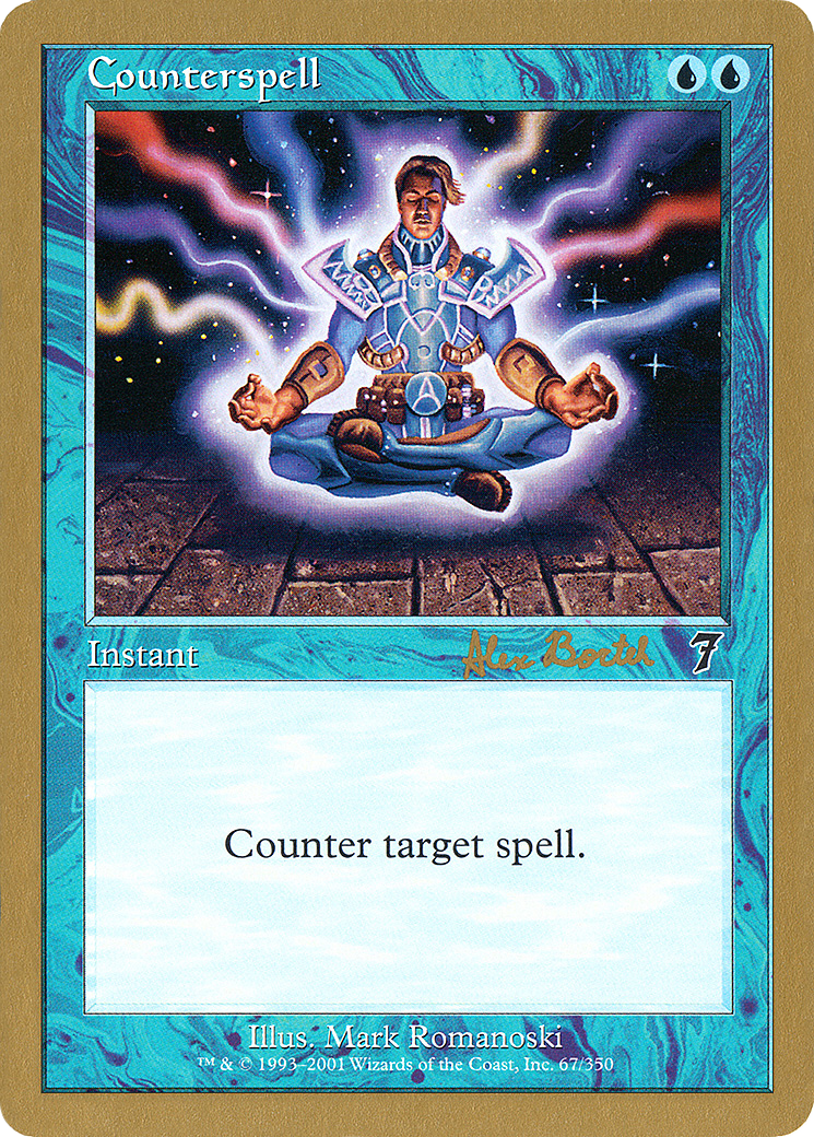 Counterspell (WC01-AB67) - World Championship Decks 2001 - Premium MTG Single from Wizards of the Coast - Just $0.58! Shop now at Game Crave Tournament Store