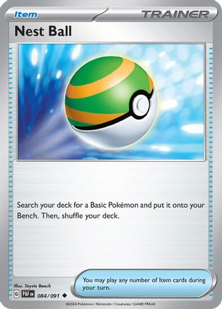Nest Ball 84 - SV Paldean Fates - Premium Pokemon Single from Nintendo - Just $0.15! Shop now at Game Crave Tournament Store
