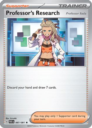 Professor’s Research 87 - SV Paldean Fates - Premium Pokemon Single from Nintendo - Just $0.50! Shop now at Game Crave Tournament Store