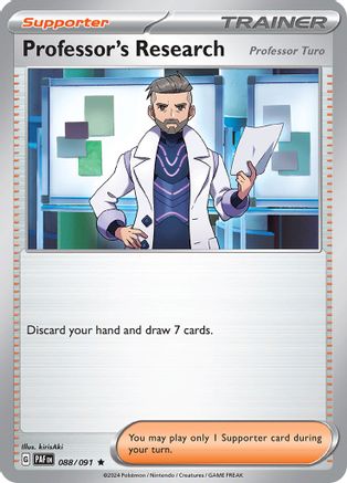 Professor’s Research 88 - SV Paldean Fates - Premium Pokemon Single from Nintendo - Just $0.50! Shop now at Game Crave Tournament Store