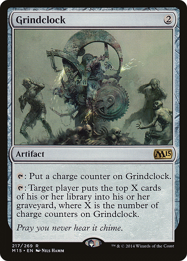 Grindclock (M15-217) - Magic 2015 - Premium MTG Single from Wizards of the Coast - Just $0.08! Shop now at Game Crave Tournament Store