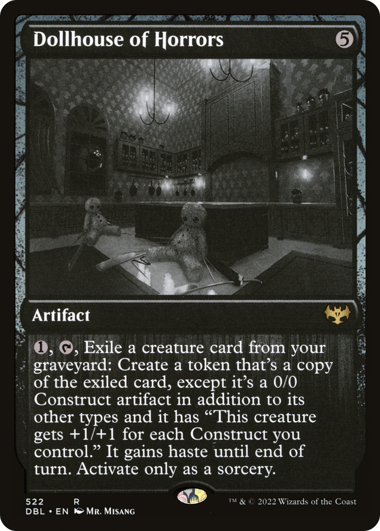 Dollhouse of Horrors (DBL-522) - Innistrad: Double Feature Foil - Premium MTG Single from Wizards of the Coast - Just $0.69! Shop now at Game Crave Tournament Store