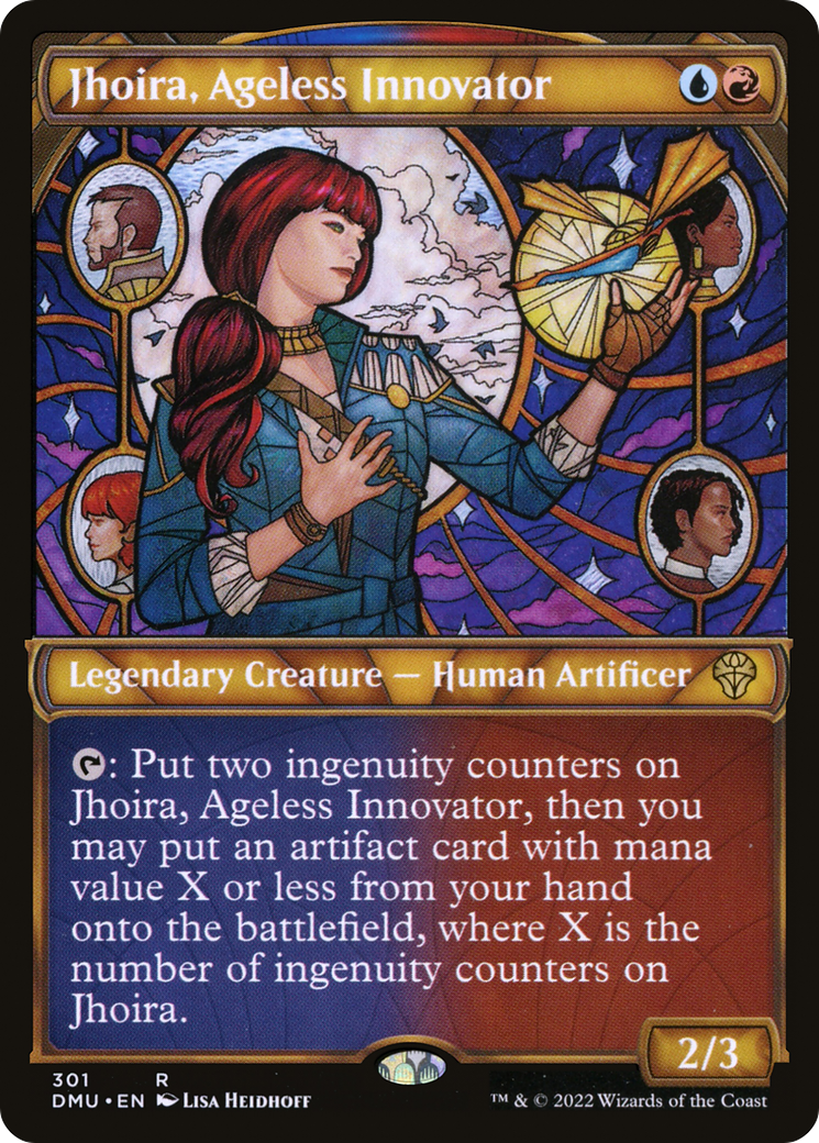 Jhoira, Ageless Innovator (DMU-301) - Dominaria United: (Showcase) - Premium MTG Single from Wizards of the Coast - Just $0.08! Shop now at Game Crave Tournament Store