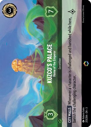 Kuzco's Palace - Home of the Emperor (Alternate Art) (102/204) - Into the Inklands Holofoil - Premium Lorcana Single from Into the Inklands - Just $22.93! Shop now at Game Crave Tournament Store