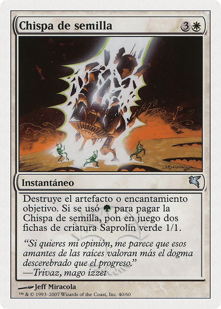 Seed Spark (PSAL-J40) - Salvat 2005 - Premium MTG Single from Wizards of the Coast - Just $0! Shop now at Game Crave Tournament Store