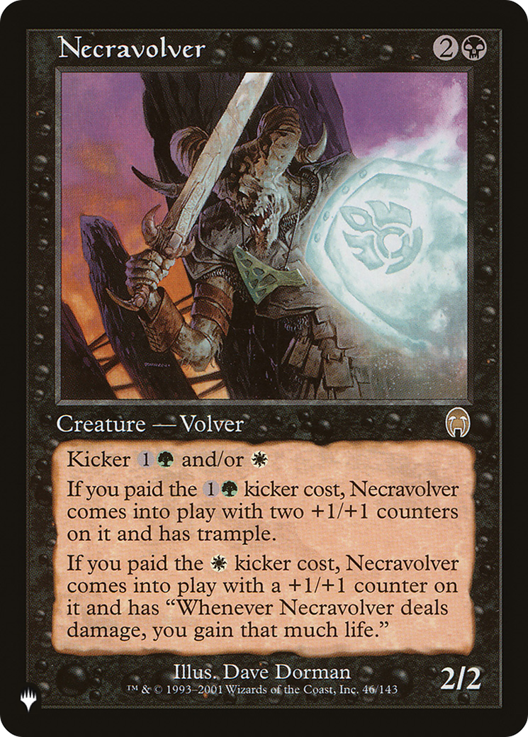 Necravolver (PLIST-106) - The List - Premium MTG Single from Wizards of the Coast - Just $0.25! Shop now at Game Crave Tournament Store