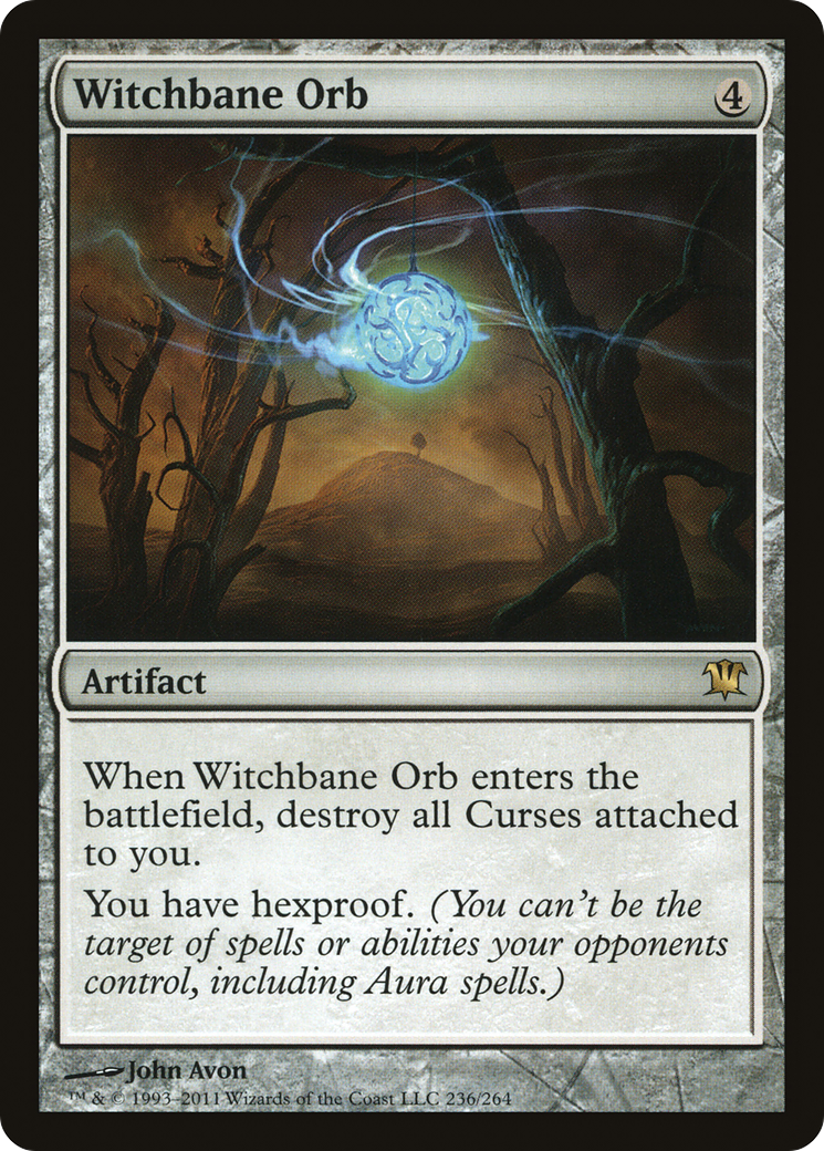 Witchbane Orb (ISD-236) - Innistrad - Premium MTG Single from Wizards of the Coast - Just $0.08! Shop now at Game Crave Tournament Store