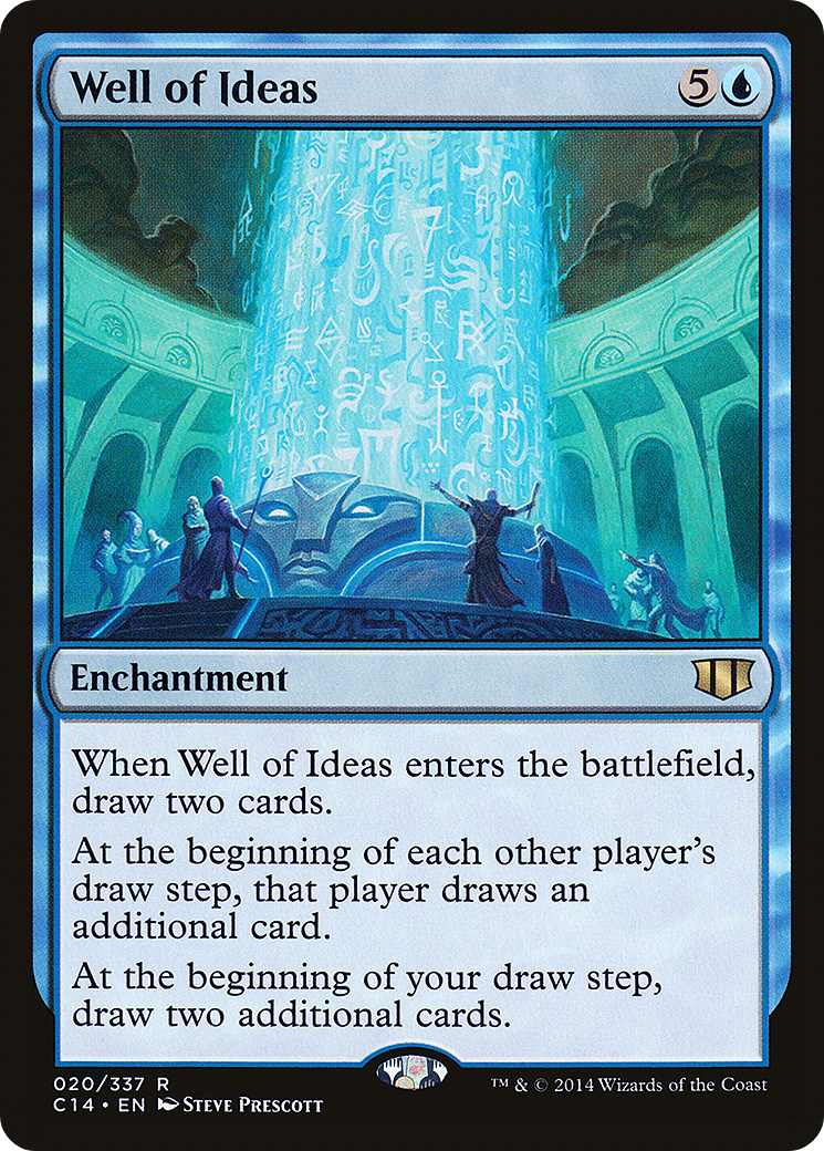 Well of Ideas (C14-020) - Commander 2014 - Premium MTG Single from Wizards of the Coast - Just $0.33! Shop now at Game Crave Tournament Store