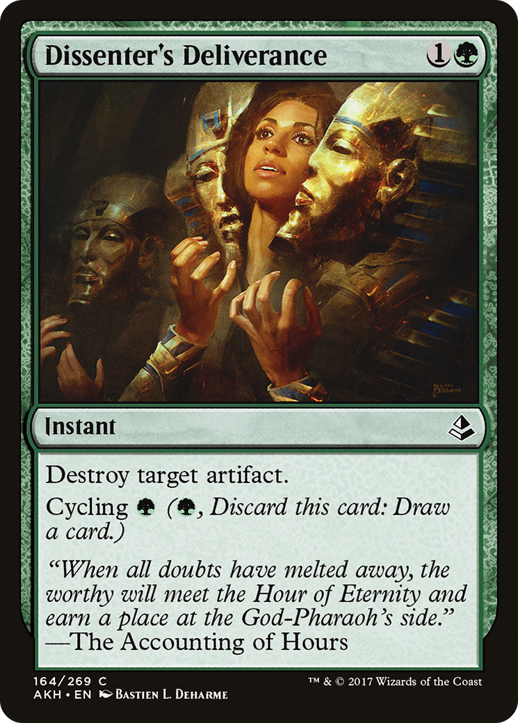 Dissenter's Deliverance (AKH-164) - Amonkhet Foil - Premium MTG Single from Wizards of the Coast - Just $0.72! Shop now at Game Crave Tournament Store