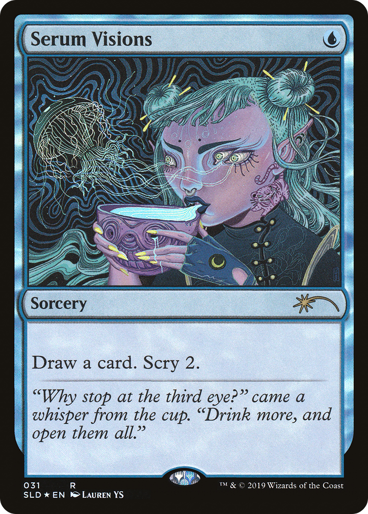 Serum Visions (SLD-031) - Secret Lair Drop Foil - Premium MTG Single from Wizards of the Coast - Just $1.85! Shop now at Game Crave Tournament Store