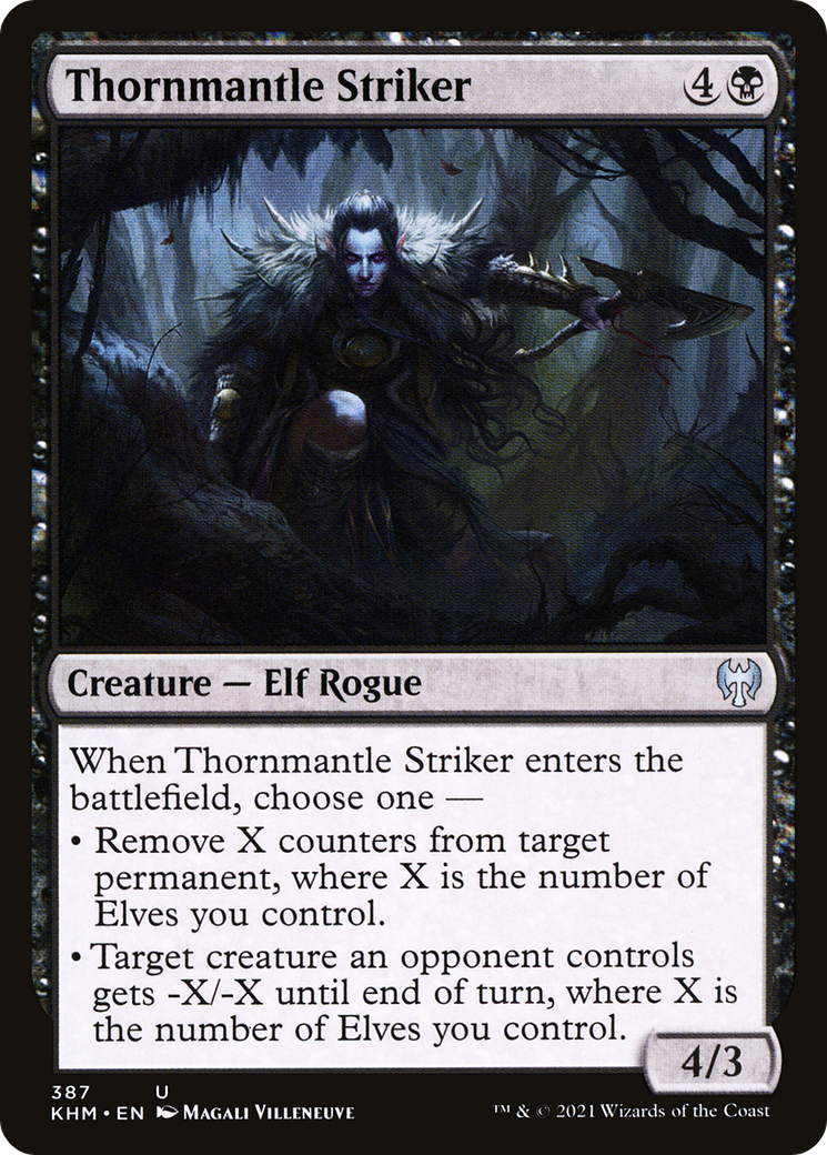Thornmantle Striker (KHM-387) - Kaldheim - Premium MTG Single from Wizards of the Coast - Just $0.21! Shop now at Game Crave Tournament Store