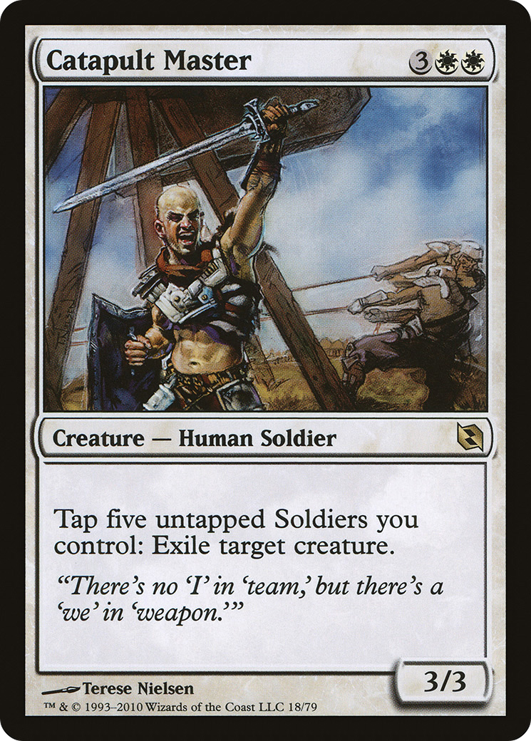 Catapult Master (DDF-018) - Duel Decks: Elspeth vs. Tezzeret - Premium MTG Single from Wizards of the Coast - Just $0.28! Shop now at Game Crave Tournament Store