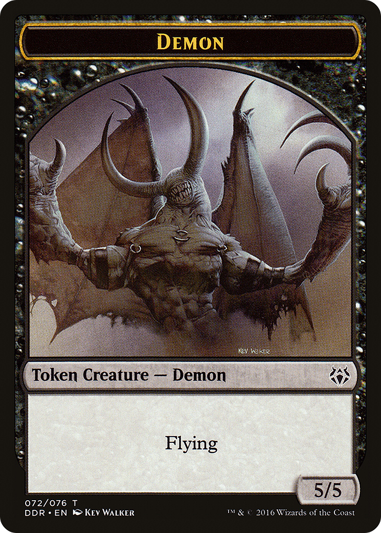 Demon (DDR-072) - Duel Decks: Nissa vs. Ob Nixilis - Premium MTG Single from Wizards of the Coast - Just $0.32! Shop now at Game Crave Tournament Store