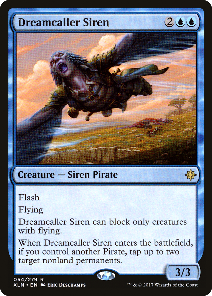 Dreamcaller Siren (XLN-054) - Ixalan Foil - Premium MTG Single from Wizards of the Coast - Just $0.14! Shop now at Game Crave Tournament Store