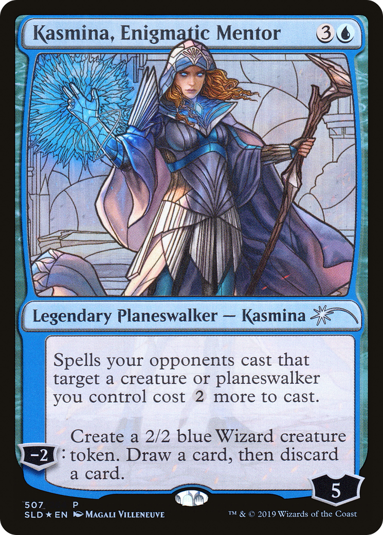 Kasmina, Enigmatic Mentor (SLD-507) - Secret Lair Drop Foil - Premium MTG Single from Wizards of the Coast - Just $0.61! Shop now at Game Crave Tournament Store
