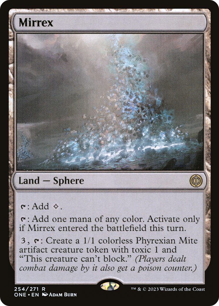 Mirrex (ONE-254) - Phyrexia: All Will Be One - Premium MTG Single from Wizards of the Coast - Just $0.22! Shop now at Game Crave Tournament Store