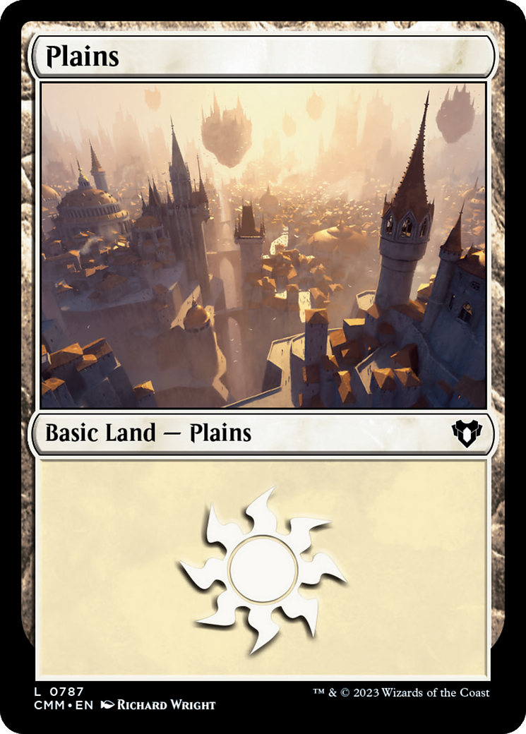 Plains (CMM-787) - Commander Masters - Premium MTG Single from Wizards of the Coast - Just $0.08! Shop now at Game Crave Tournament Store