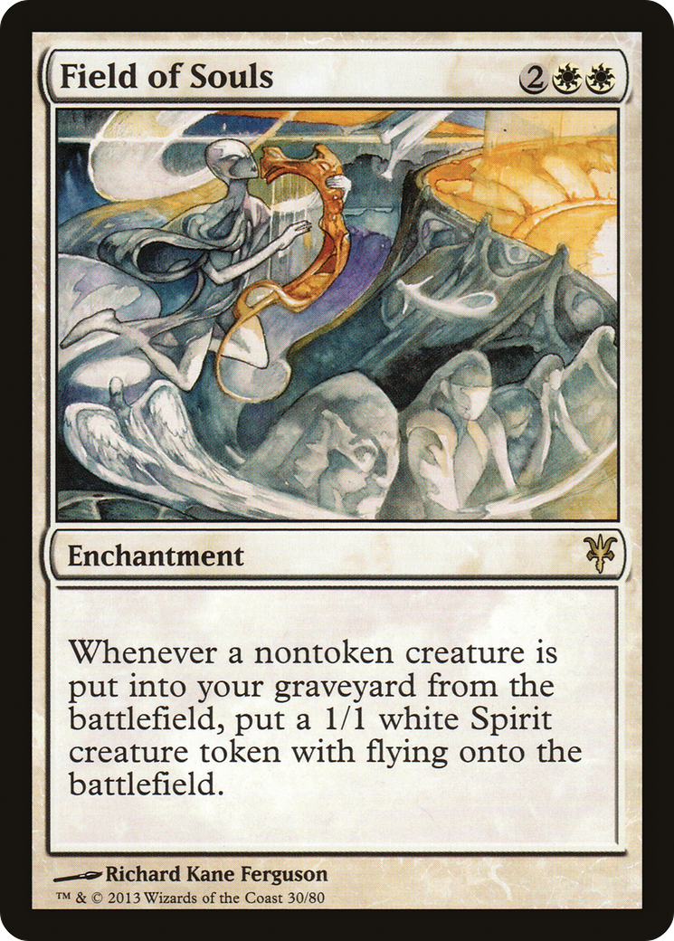 Field of Souls (DDK-030) - Duel Decks: Sorin vs. Tibalt - Premium MTG Single from Wizards of the Coast - Just $0.25! Shop now at Game Crave Tournament Store