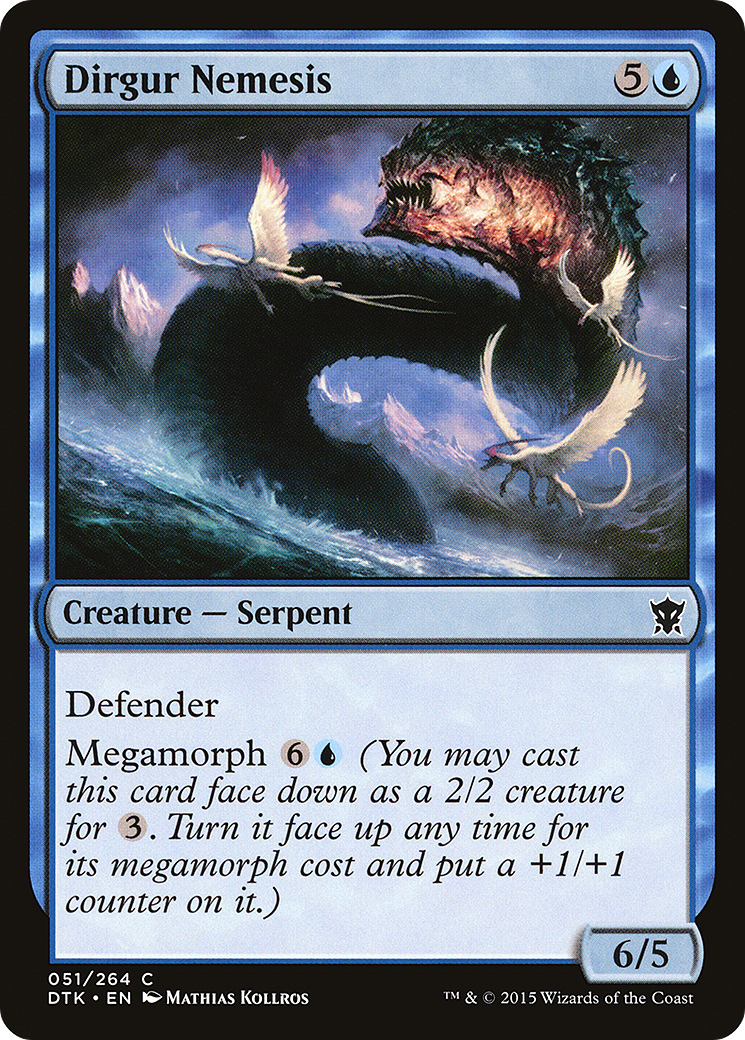 Dirgur Nemesis (DTK-051) - Dragons of Tarkir - Premium MTG Single from Wizards of the Coast - Just $0.25! Shop now at Game Crave Tournament Store