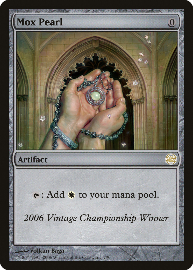 Mox Pearl (OVNT-2006) - Vintage Championship - Premium MTG Single from Wizards of the Coast - Just $0! Shop now at Game Crave Tournament Store
