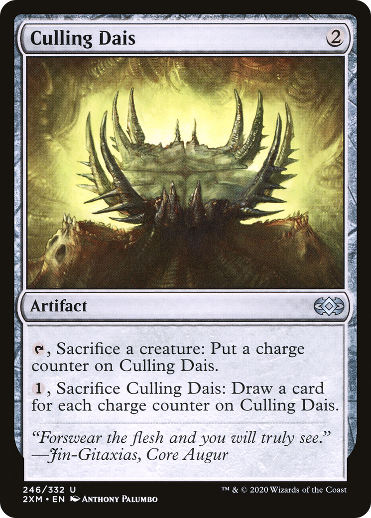 Culling Dais (2XM-246) - Double Masters Foil - Premium MTG Single from Wizards of the Coast - Just $0.08! Shop now at Game Crave Tournament Store