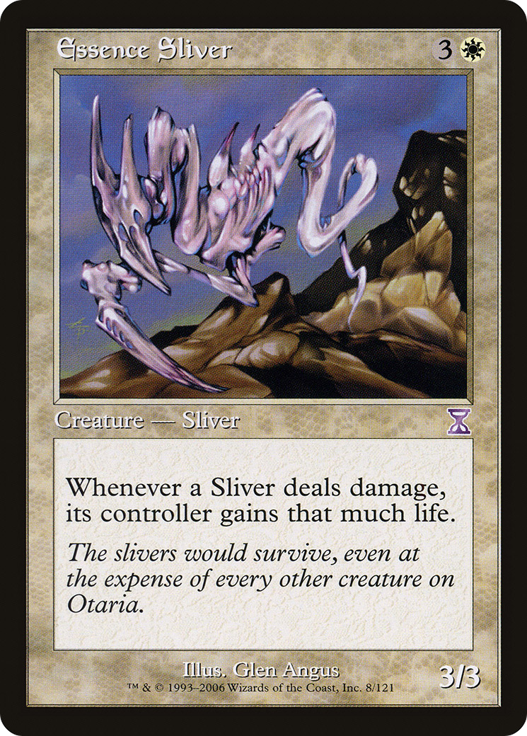 Essence Sliver (TSB-008) - Time Spiral Timeshifted Foil - Premium MTG Single from Wizards of the Coast - Just $5.02! Shop now at Game Crave Tournament Store