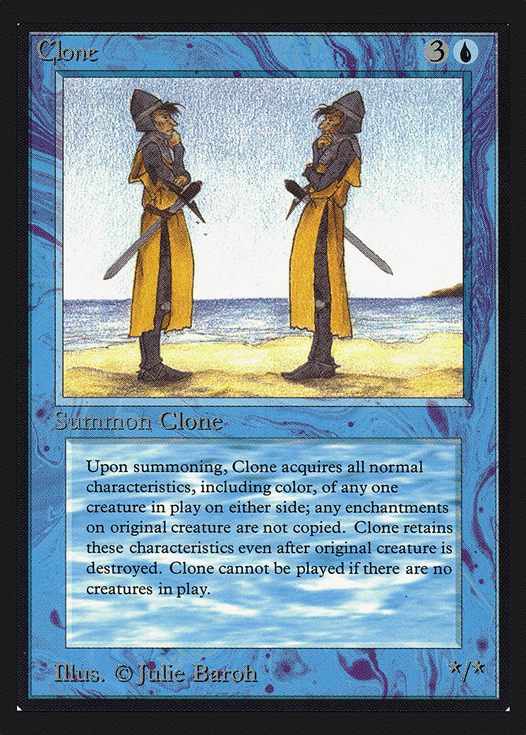 Clone (CEI-052) - Intl. Collectors' Edition - Premium MTG Single from Wizards of the Coast - Just $1.60! Shop now at Game Crave Tournament Store