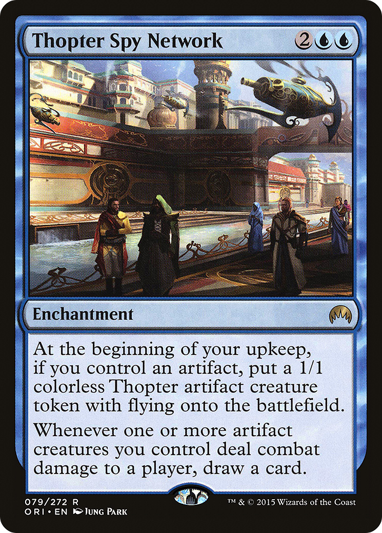 Thopter Spy Network (ORI-079) - Magic Origins - Premium MTG Single from Wizards of the Coast - Just $0.12! Shop now at Game Crave Tournament Store