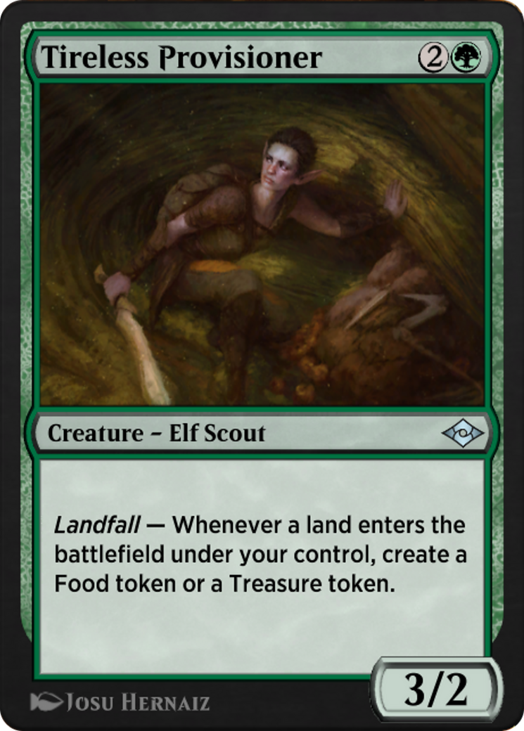 Tireless Provisioner (J21-655) - Jumpstart: Historic Horizons - Premium MTG Single from Wizards of the Coast - Just $0! Shop now at Game Crave Tournament Store
