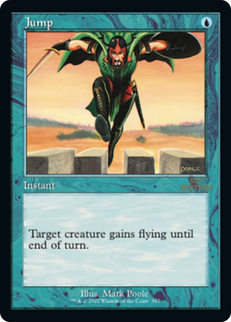 Jump (30A-357) - 30th Anniversary Edition - Premium MTG Single from Wizards of the Coast - Just $2.64! Shop now at Game Crave Tournament Store