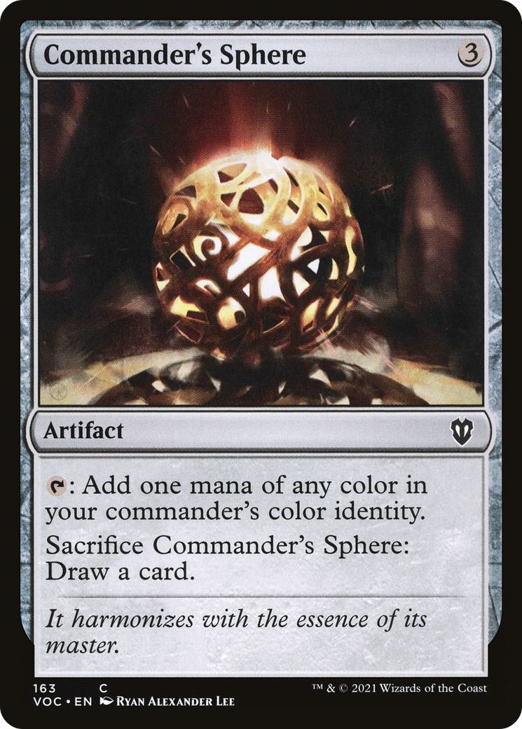 Commander's Sphere (VOC-163) - Crimson Vow Commander - Premium MTG Single from Wizards of the Coast - Just $0.08! Shop now at Game Crave Tournament Store