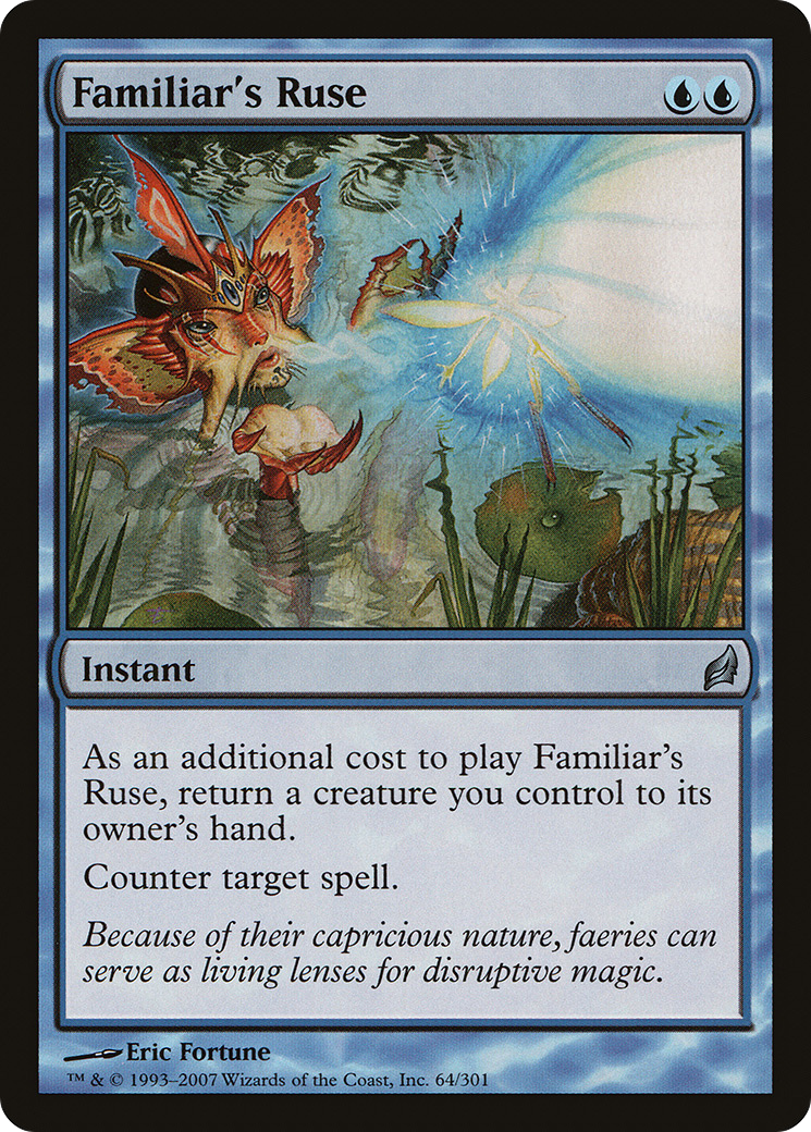 Familiar's Ruse (LRW-064) - Lorwyn Foil - Premium MTG Single from Wizards of the Coast - Just $7.58! Shop now at Game Crave Tournament Store