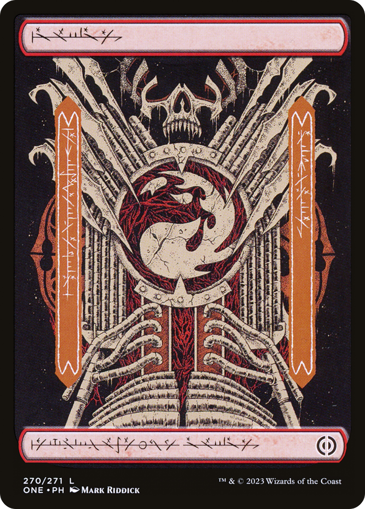 Mountain (ONE-270) - Phyrexia: All Will Be One Foil - Premium MTG Single from Wizards of the Coast - Just $0.77! Shop now at Game Crave Tournament Store